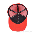 Custom Red Mesh Trucker Cap